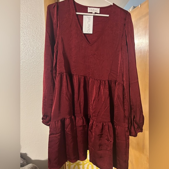 Cranberry Mini Dress Size Smalll - Picture 9 of 10